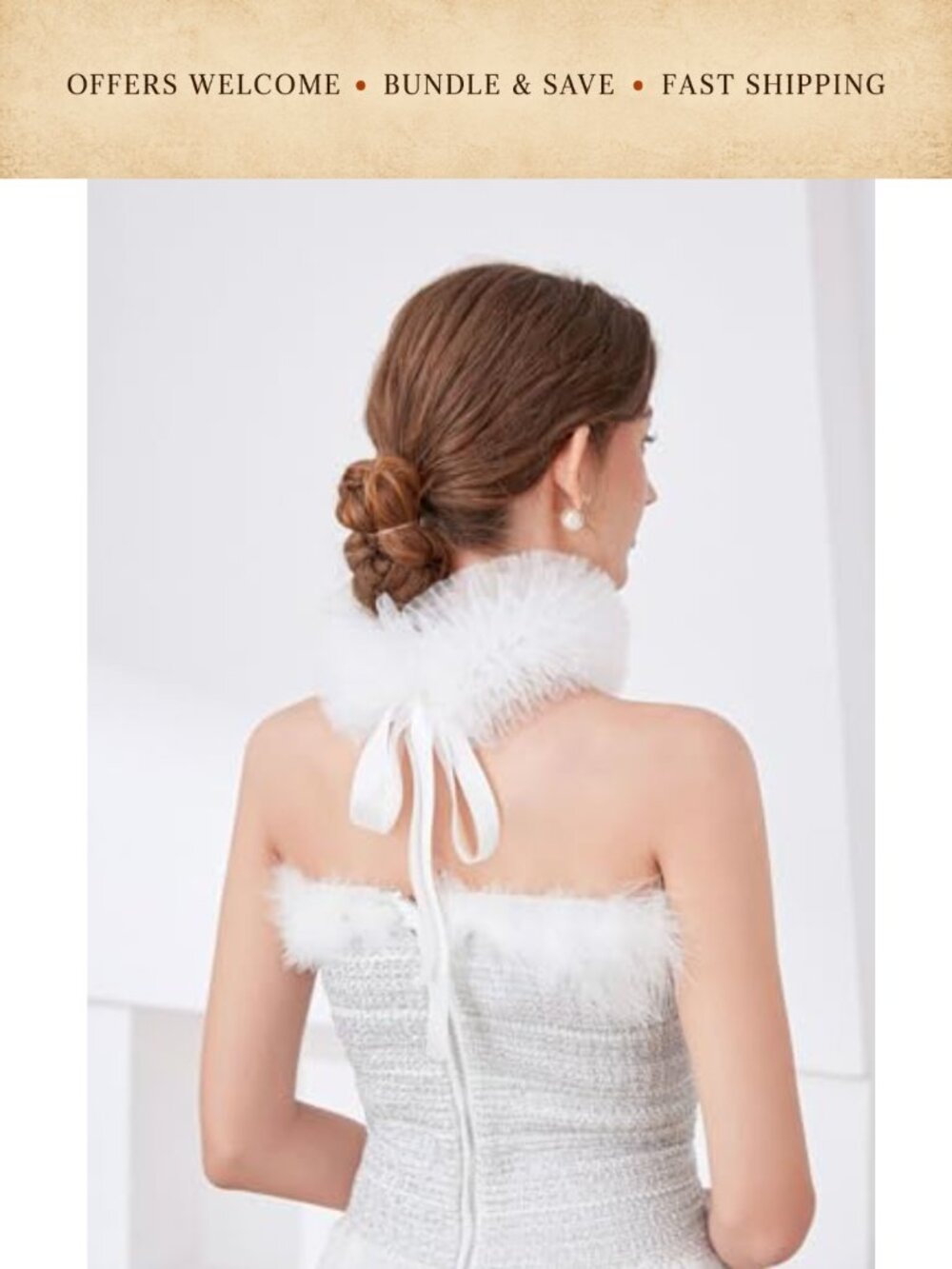 Tulle Ruffle Collar Layered Mesh Neck Victorian Renaissance Costume Accessory - Picture 2 of 6